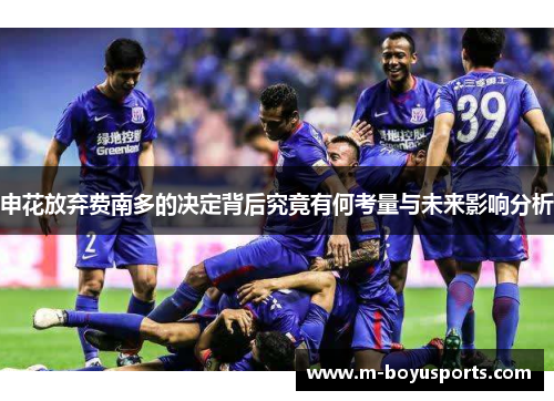 申花放弃费南多的决定背后究竟有何考量与未来影响分析