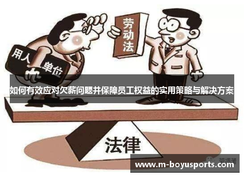 如何有效应对欠薪问题并保障员工权益的实用策略与解决方案